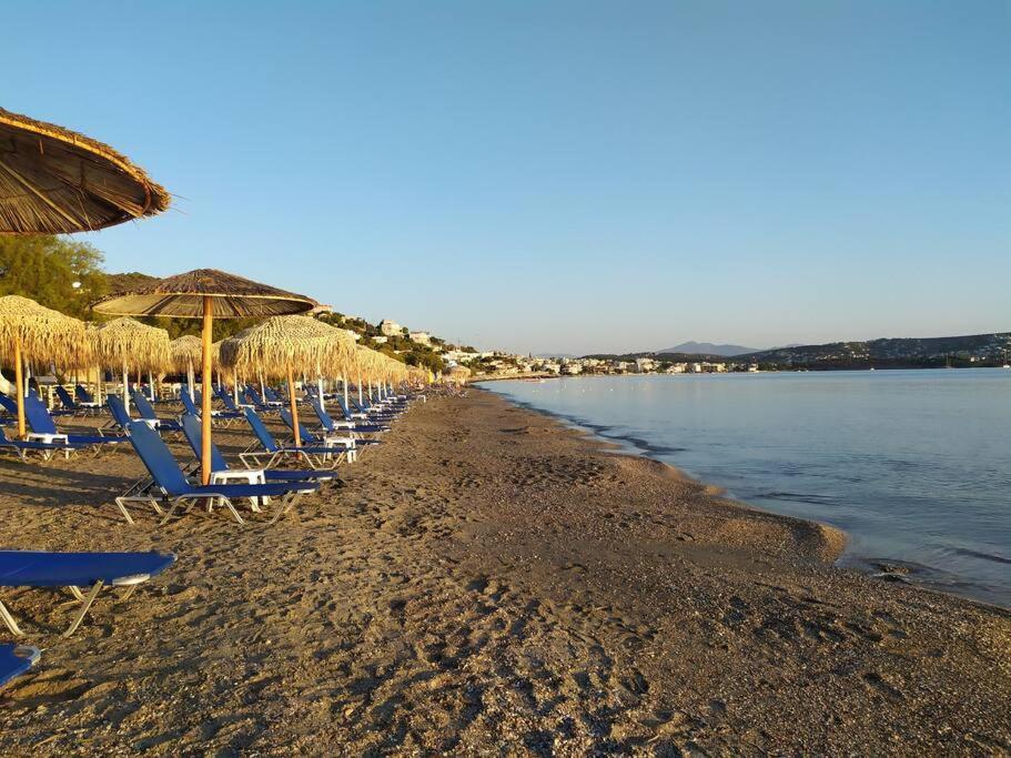 Modern Studio Next To The Sea! Porto Rafti Luaran gambar