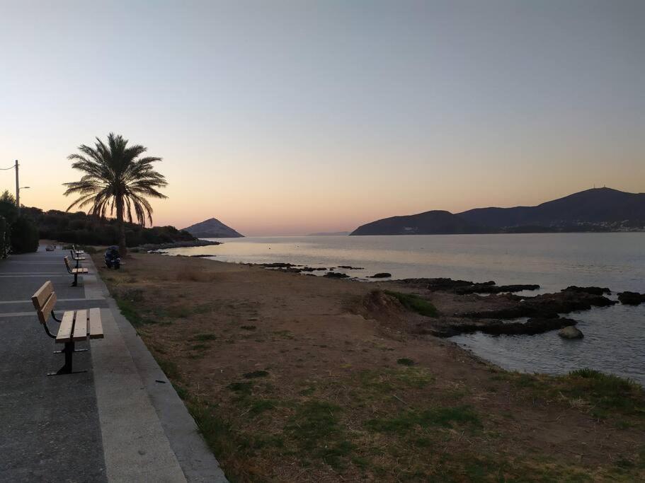Modern Studio Next To The Sea! Porto Rafti Luaran gambar
